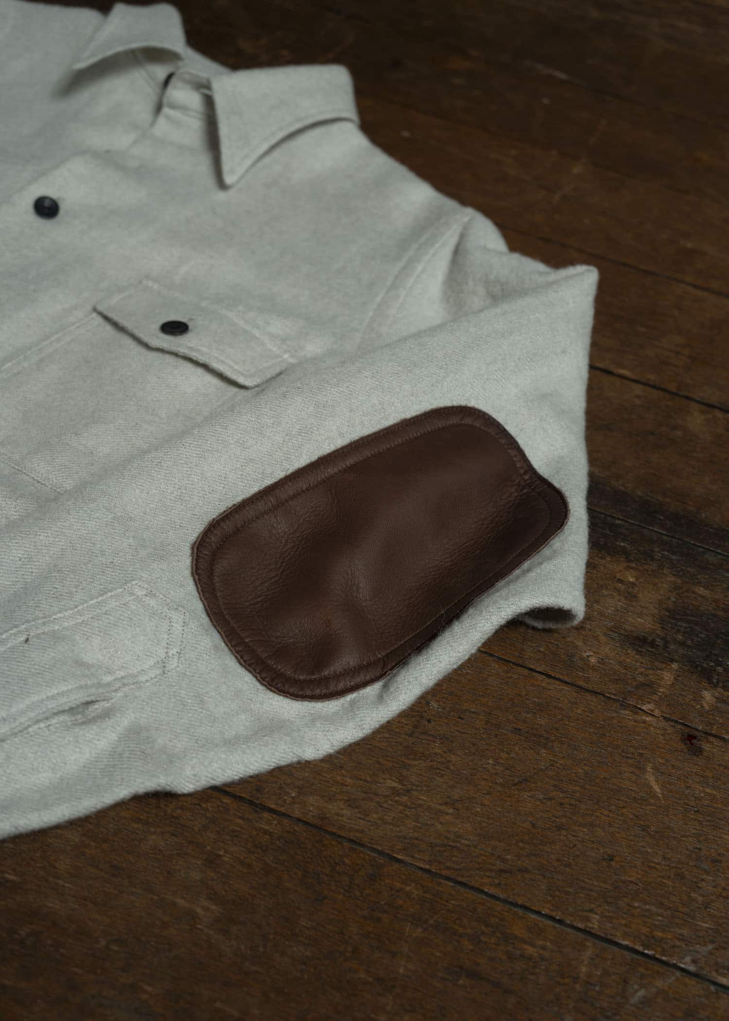 Taiga Takahashi Lot.116 Long-Point Collar Sports Shirts IVORY