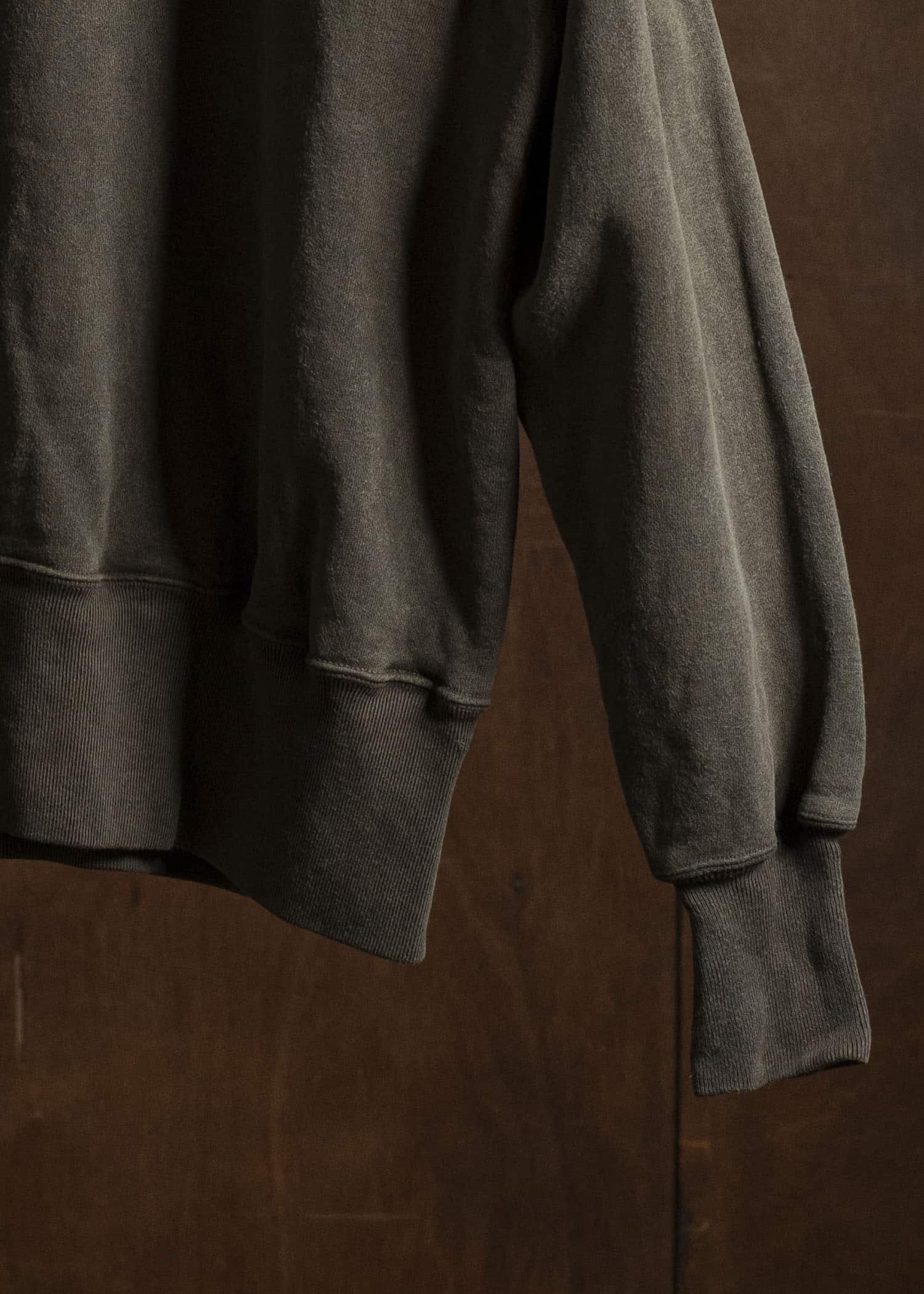 Taiga Takahashi Lot.603 Sweat Shirt MUD DYED BROWN