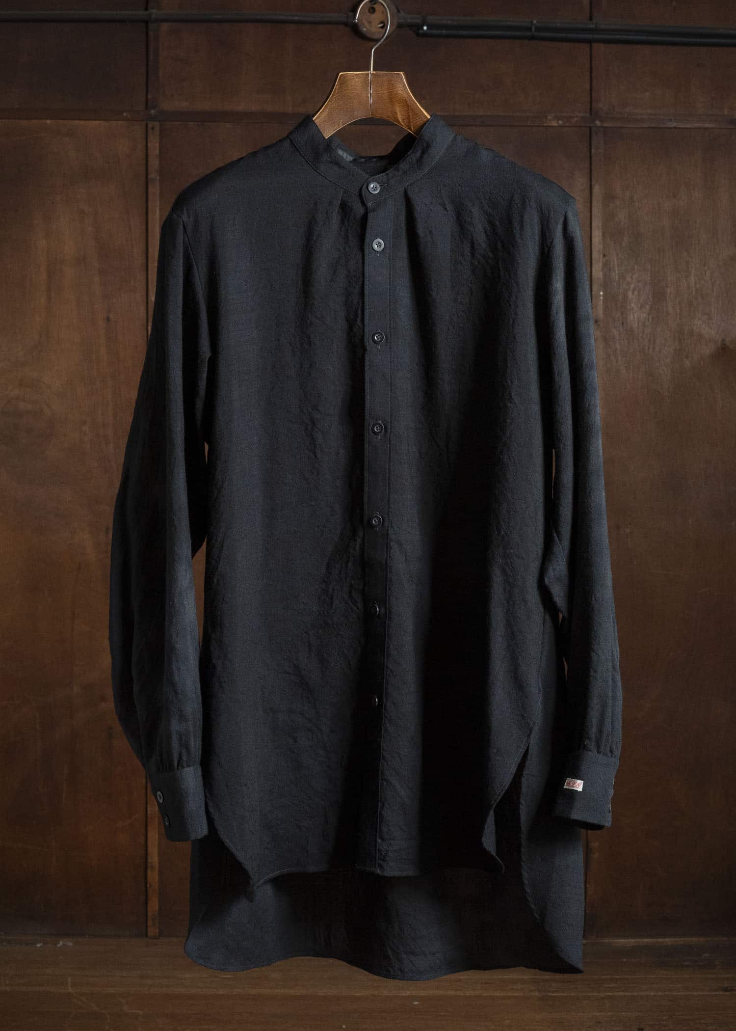 KLASICA 26F-SH38-D85 SH-038 -mu Mixture of Smock and Shirt Gray