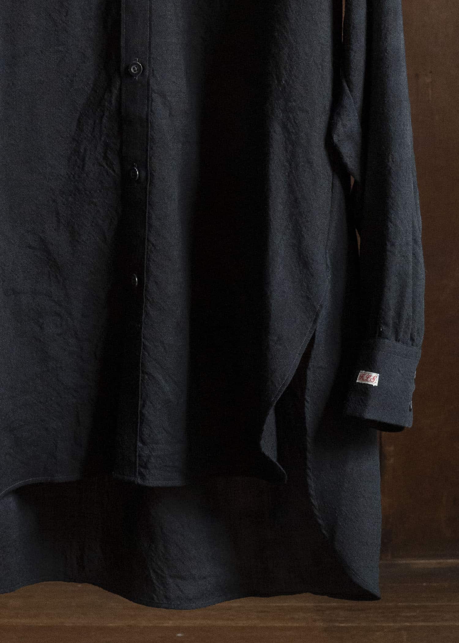 KLASICA 26F-SH38-D85 SH-038 -mu Mixture of Smock and Shirt Gray