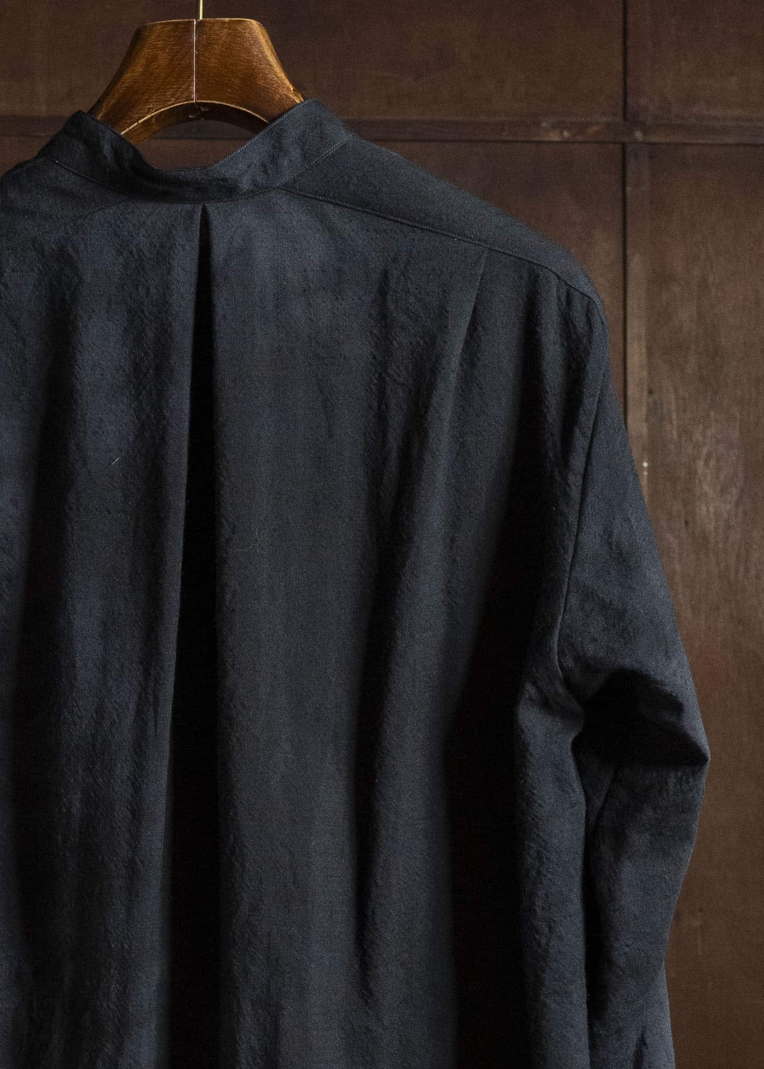KLASICA 26F-SH38-D85 SH-038 -mu Mixture of Smock and Shirt Gray