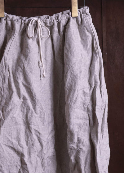 unkruid inmo skirt natural french herringbone
