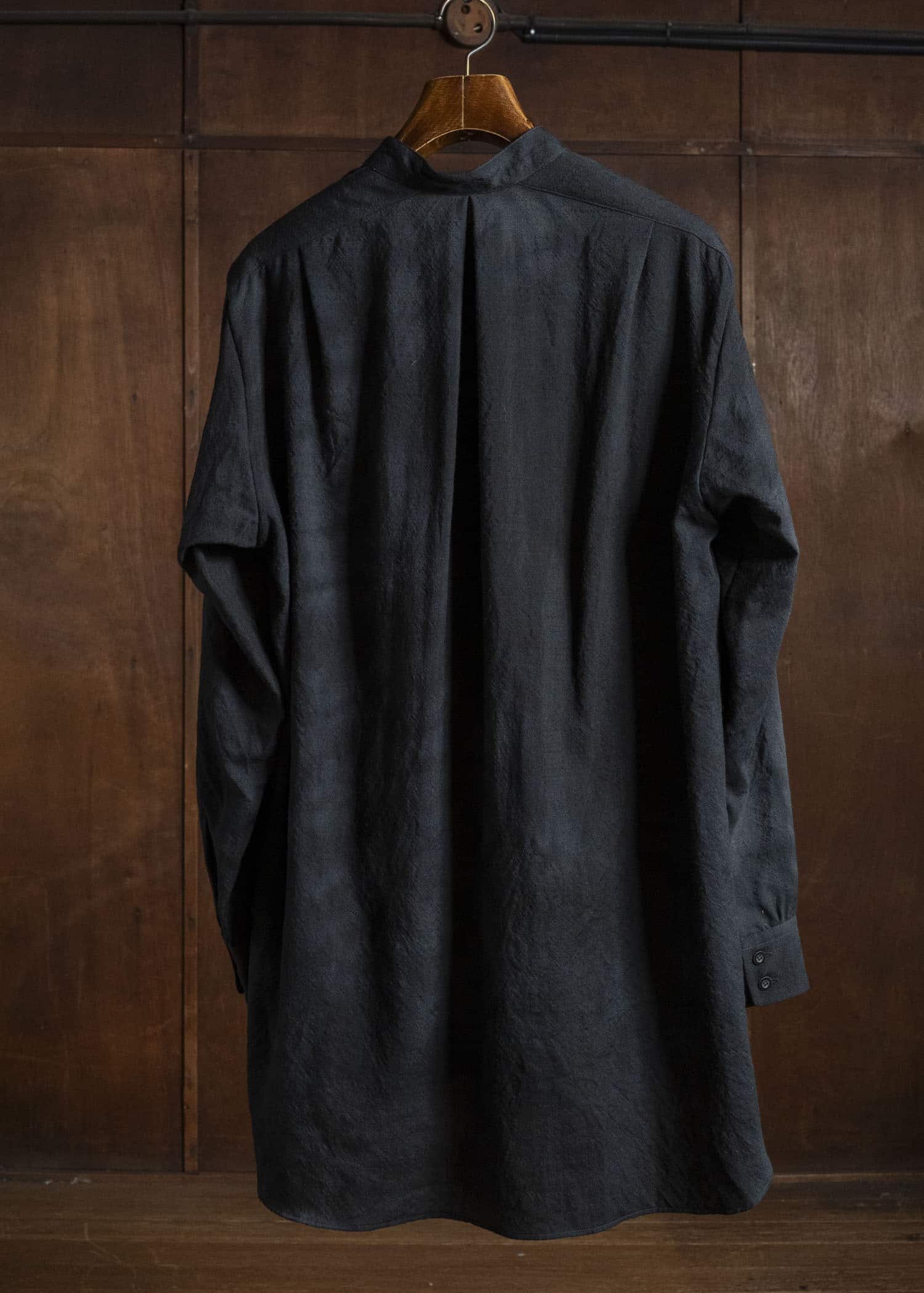 KLASICA 26F-SH38-D85 SH-038 -mu Mixture of Smock and Shirt Gray