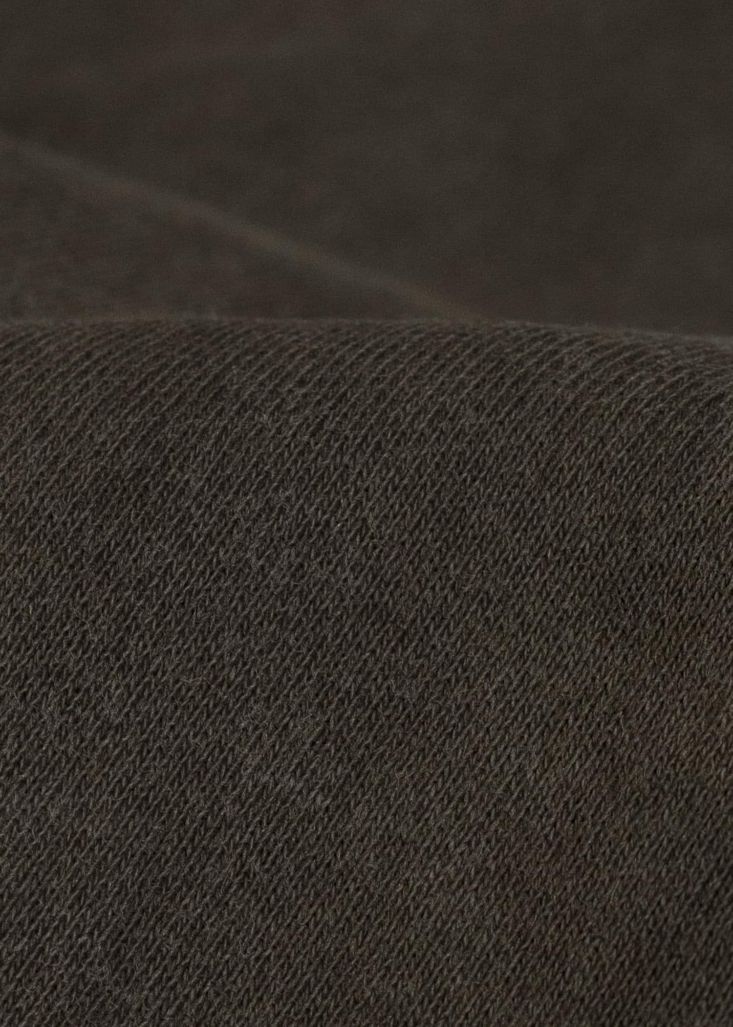 Taiga Takahashi Lot.603 Sweat Shirt MUD DYED BROWN