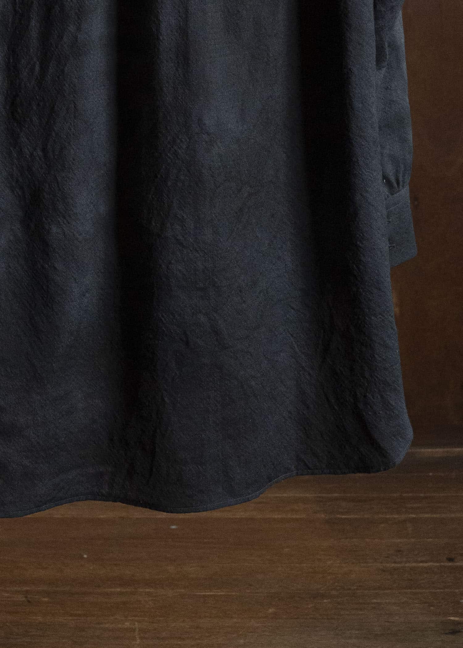 KLASICA 26F-SH38-D85 SH-038 -mu Mixture of Smock and Shirt Gray