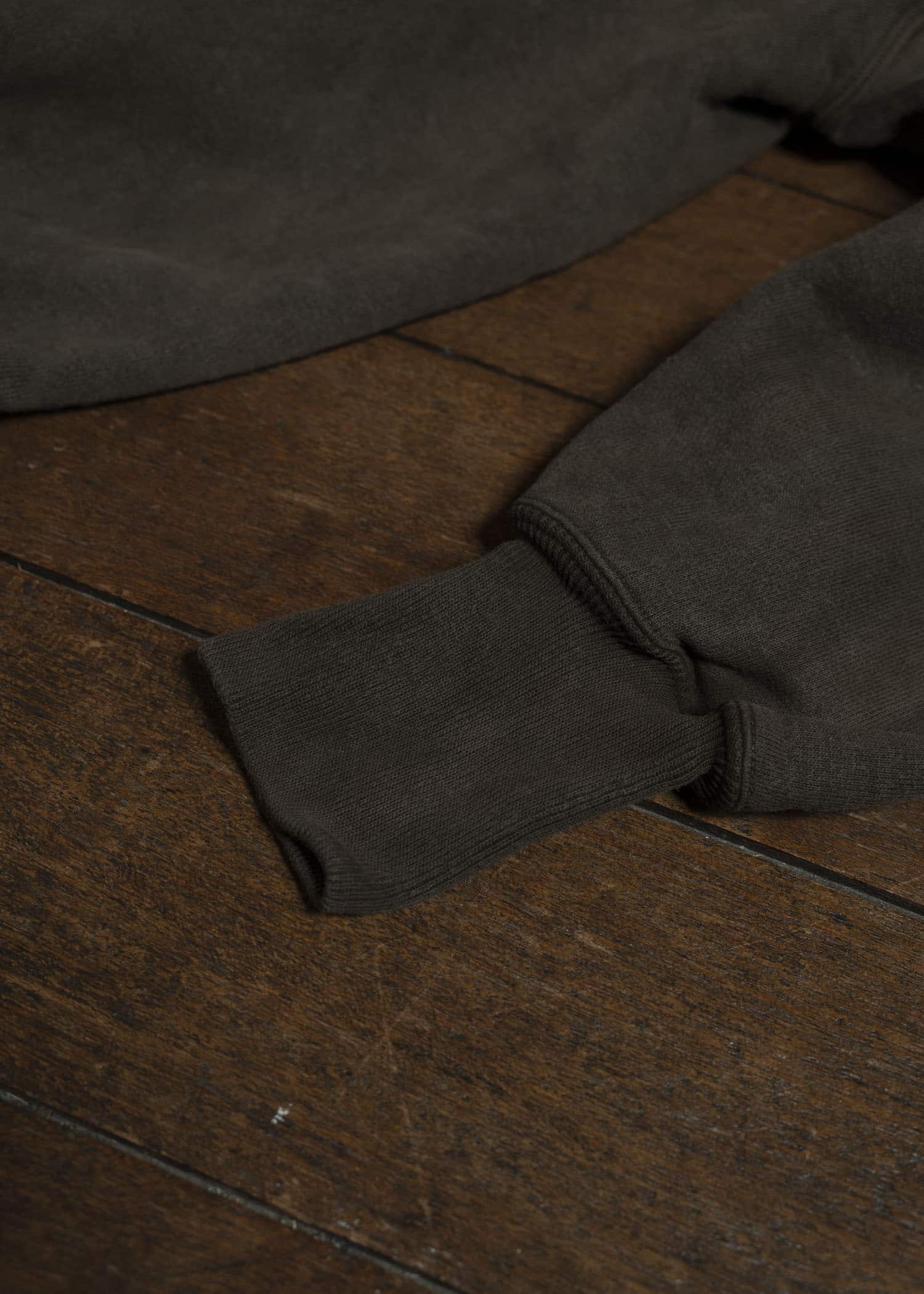 Taiga Takahashi Lot.603 Sweat Shirt MUD DYED BROWN