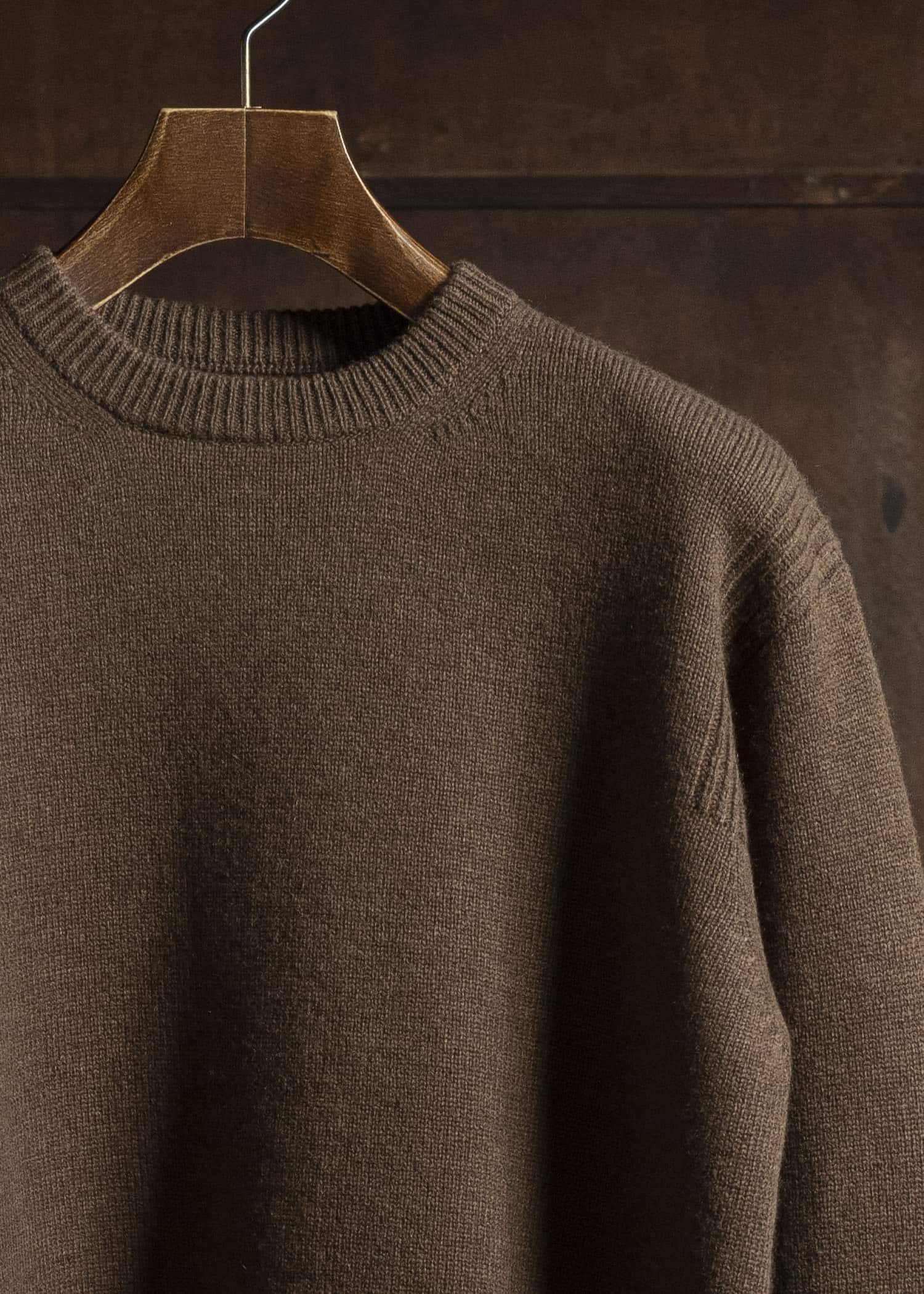 Taiga Takahashi Lot.507 Athletic Crewneck Sweater OAK