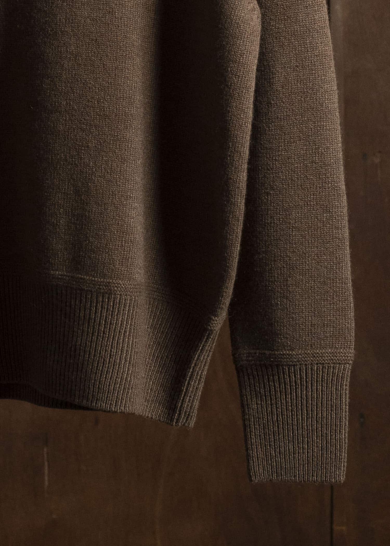 Taiga Takahashi Lot.507 Athletic Crewneck Sweater OAK