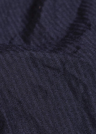 unkruid gardening trousers midnight fine herringbone