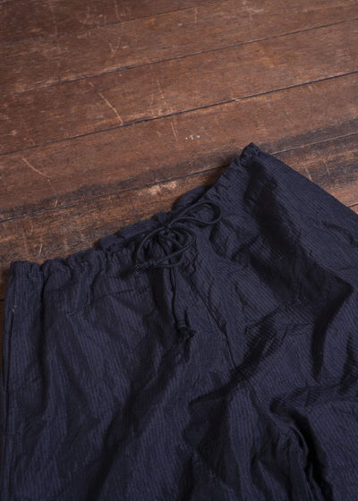 unkruid gardening trousers midnight fine herringbone
