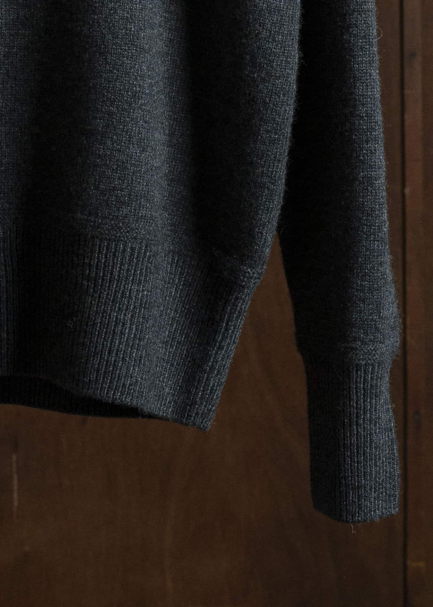 Taiga Takahashi Lot.507 Athletic Crewneck Sweater CHARCOAL