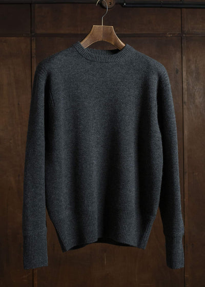 Taiga Takahashi Lot.507 Athletic Crewneck Sweater CHARCOAL