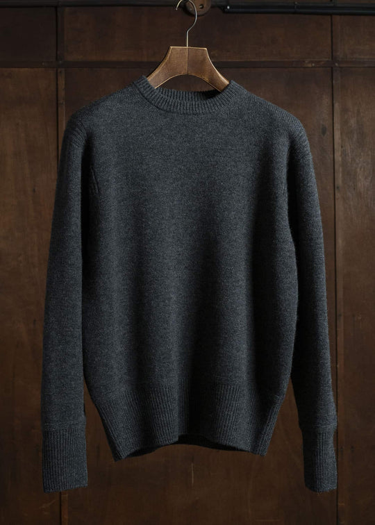 Taiga Takahashi Lot.507 Athletic Crewneck Sweater CHARCOAL