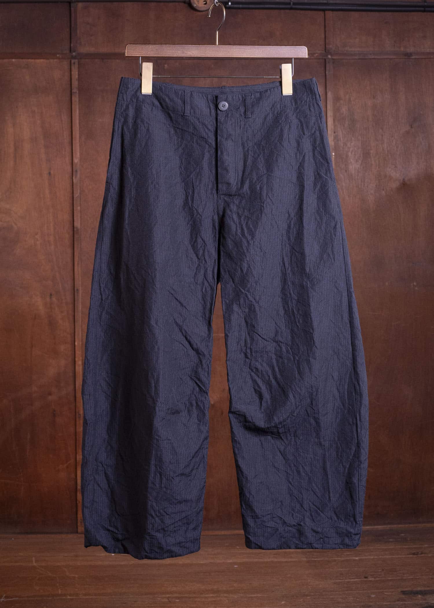 unkruid inmo pants midnight fine herringbone