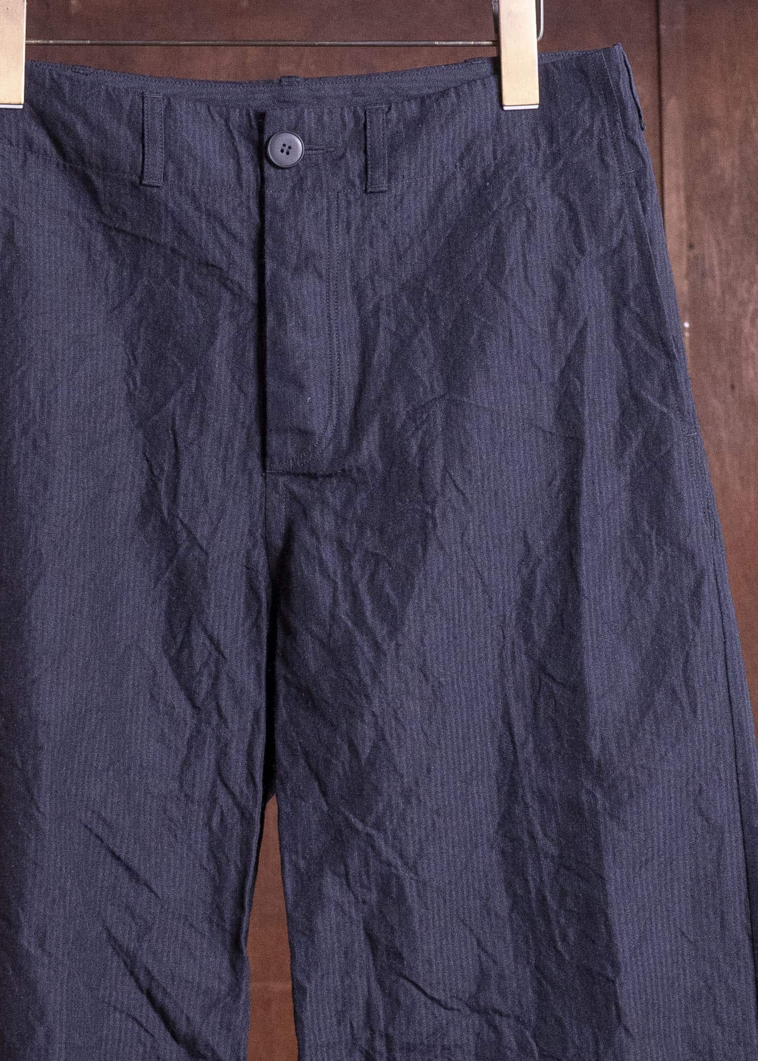 unkruid inmo pants midnight fine herringbone