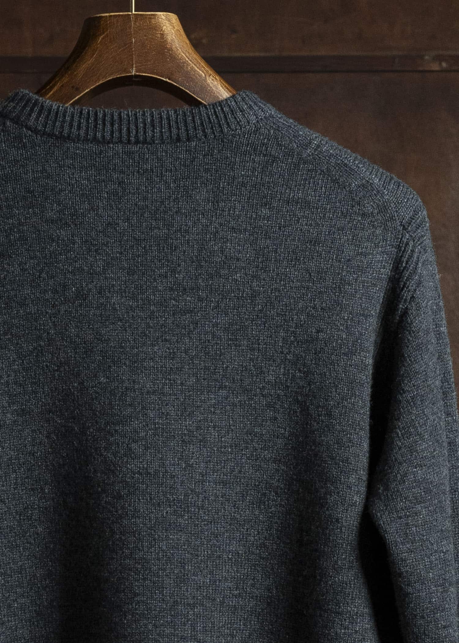 Taiga Takahashi Lot.507 Athletic Crewneck Sweater CHARCOAL