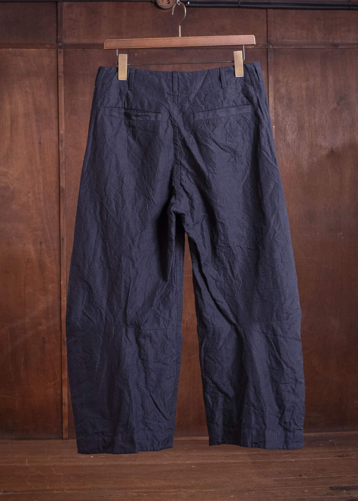 unkruid inmo pants midnight fine herringbone