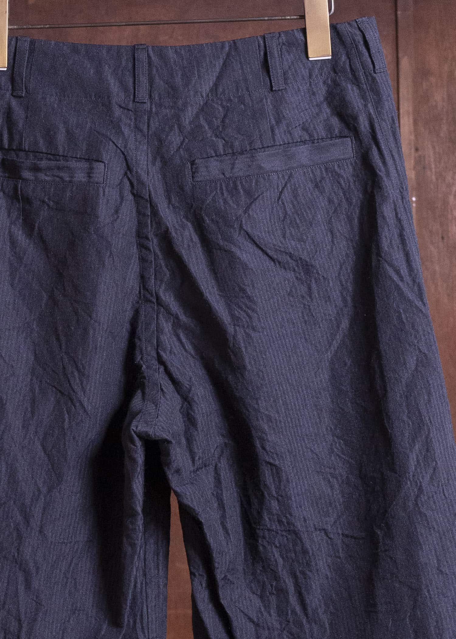 unkruid inmo pants midnight fine herringbone
