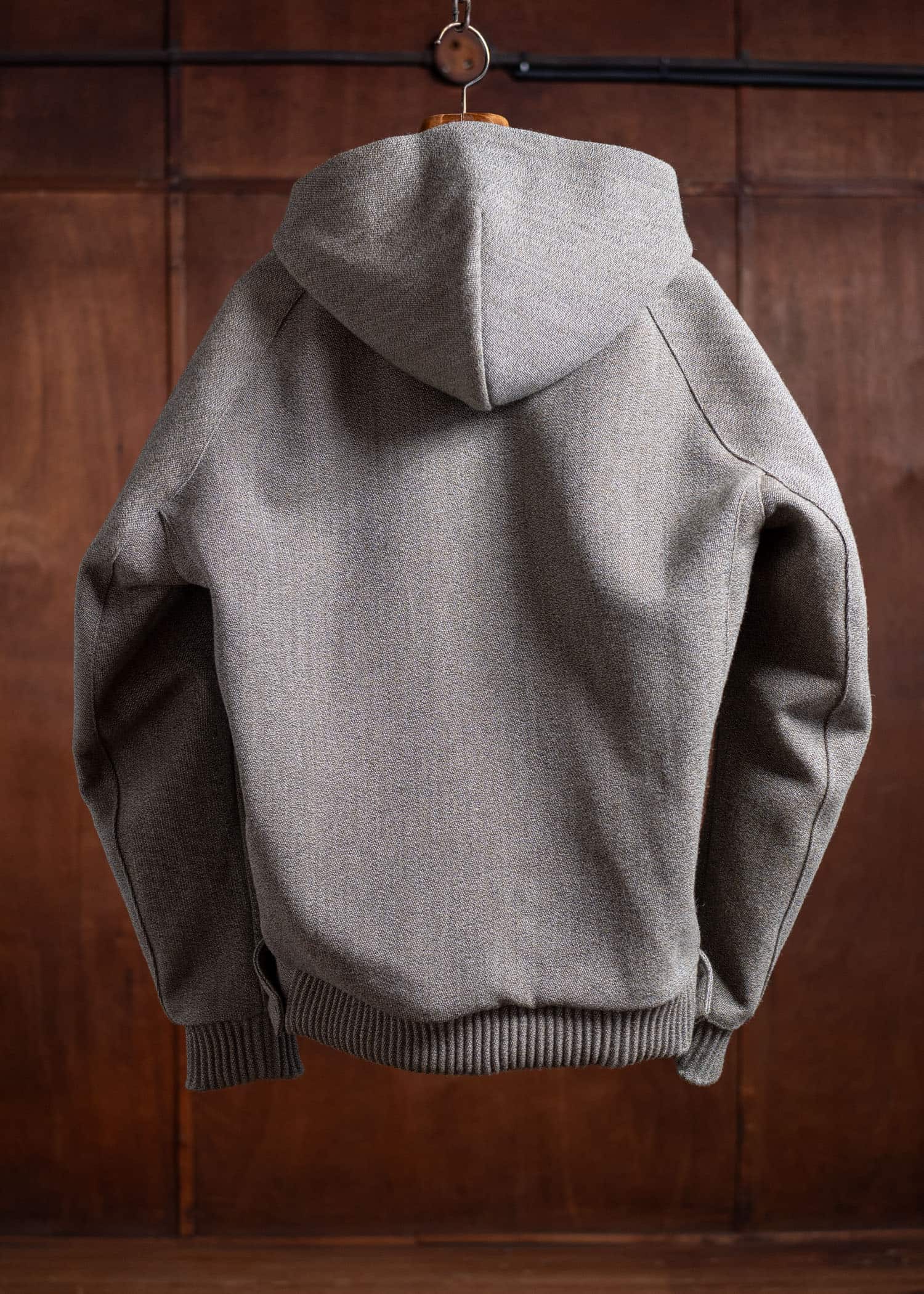 OPPOSE DUALITY Keepers Tweed Hoodie Beige OD5001HDE-24AW