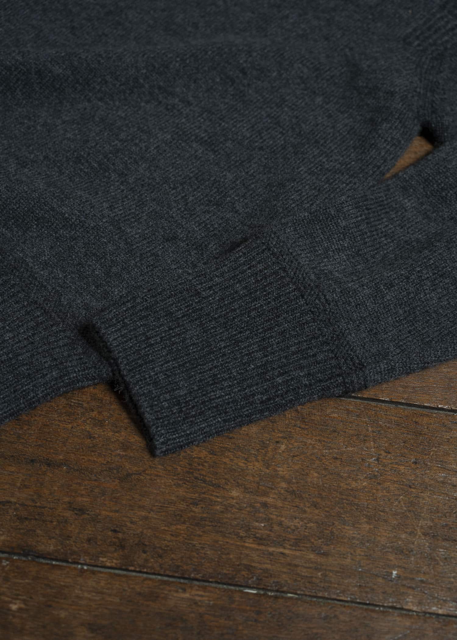 Taiga Takahashi Lot.507 Athletic Crewneck Sweater CHARCOAL