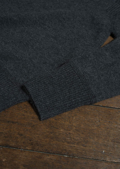 Taiga Takahashi Lot.507 Athletic Crewneck Sweater CHARCOAL