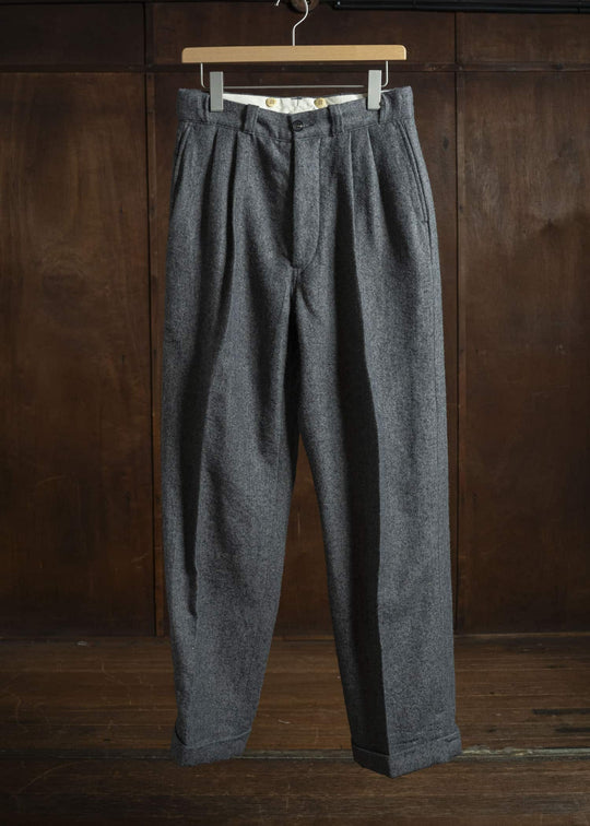 Taiga Takahashi Lot.201 Work Trousers CHARCOAL