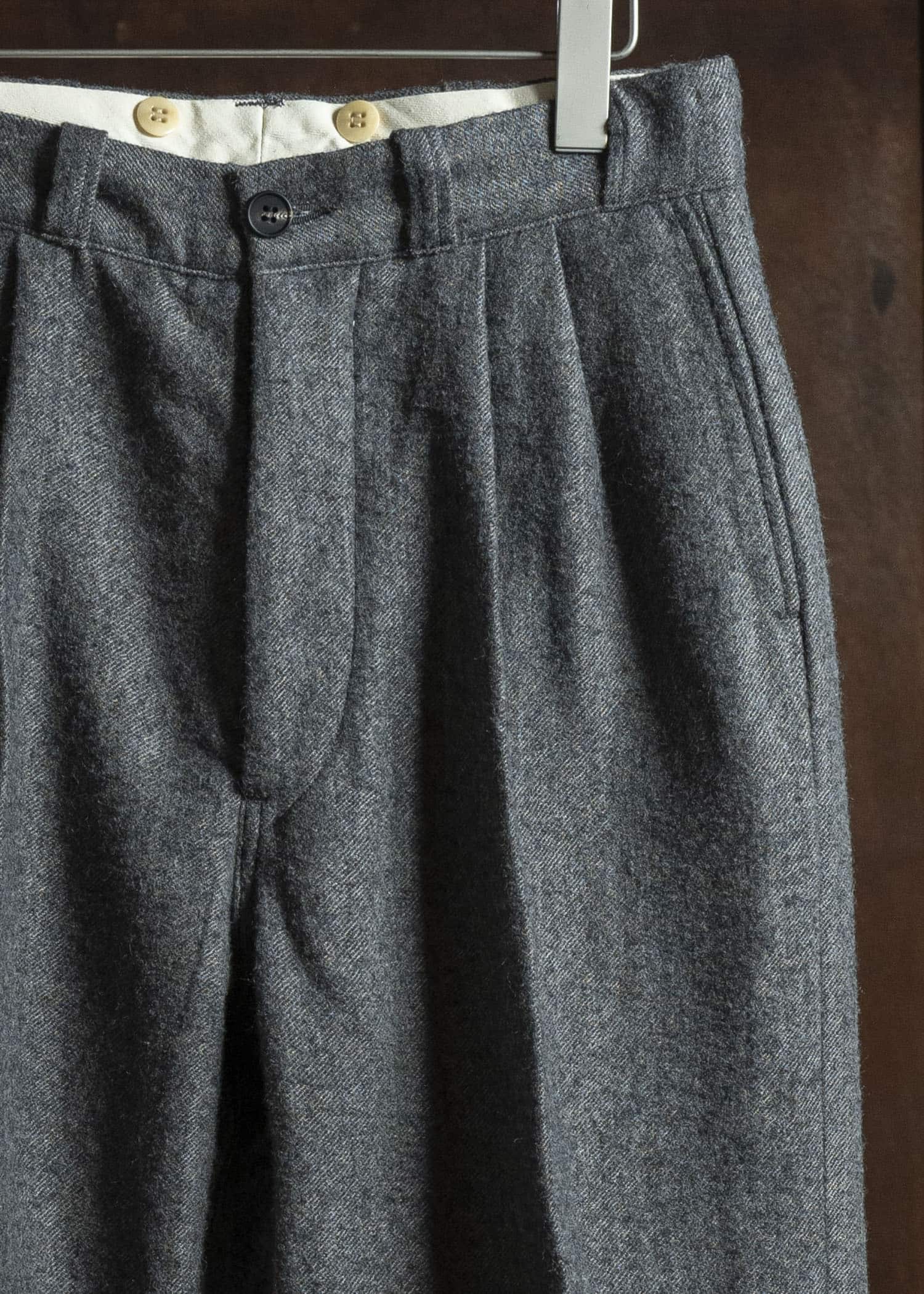 Taiga Takahashi Lot.201 Work Trousers CHARCOAL