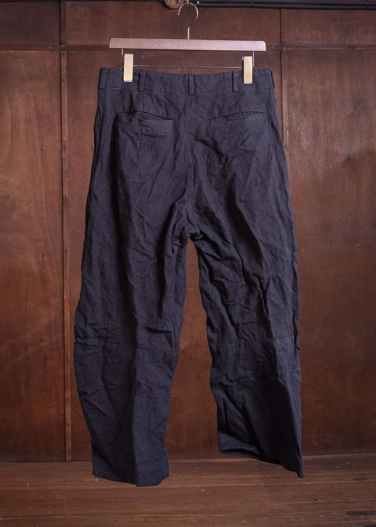 unkruid inmo pants black satin turc