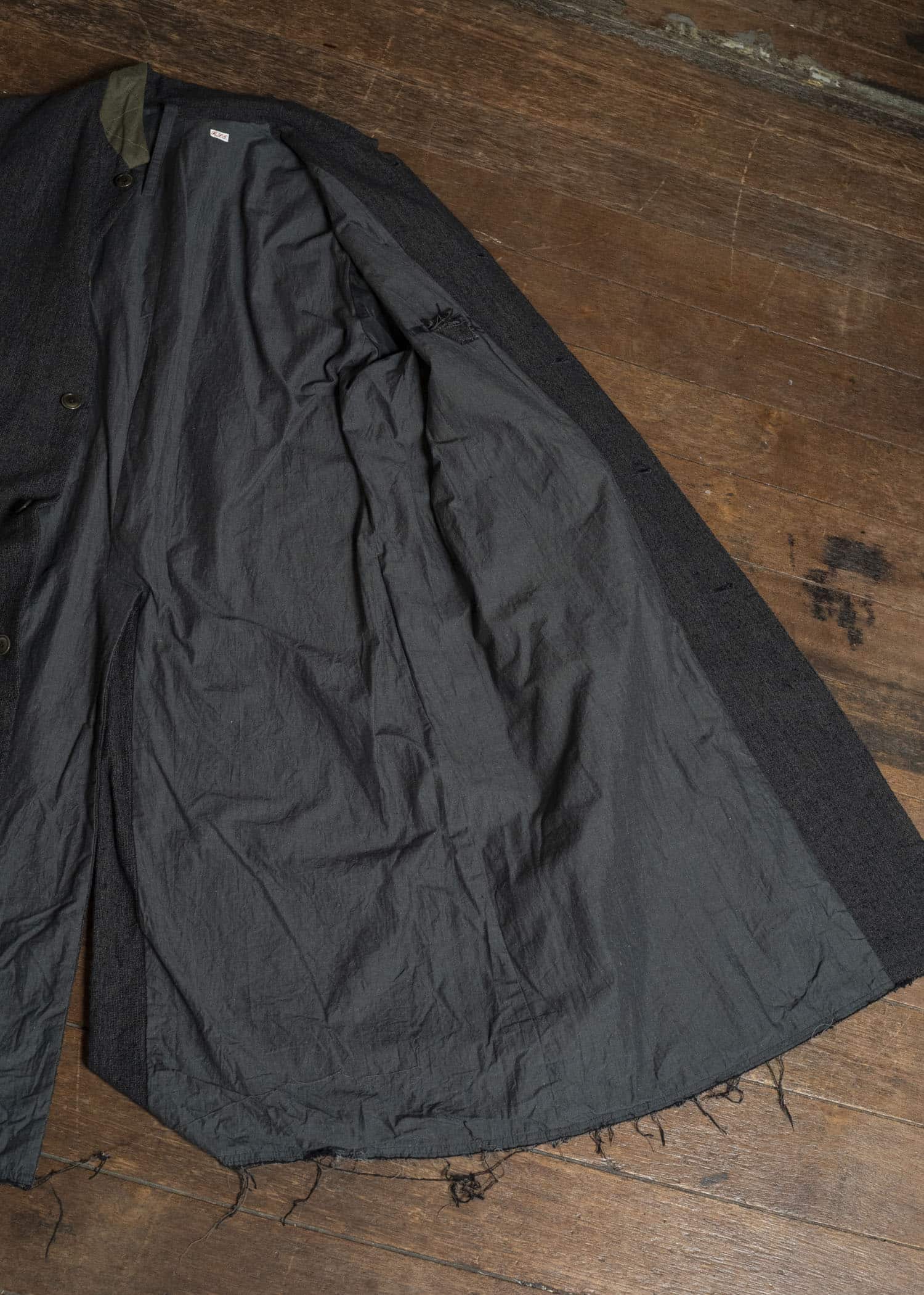 KLASICA 26F-SLC-B61 '1983 -sw Cut off Classic Straight Coat Cacao nib