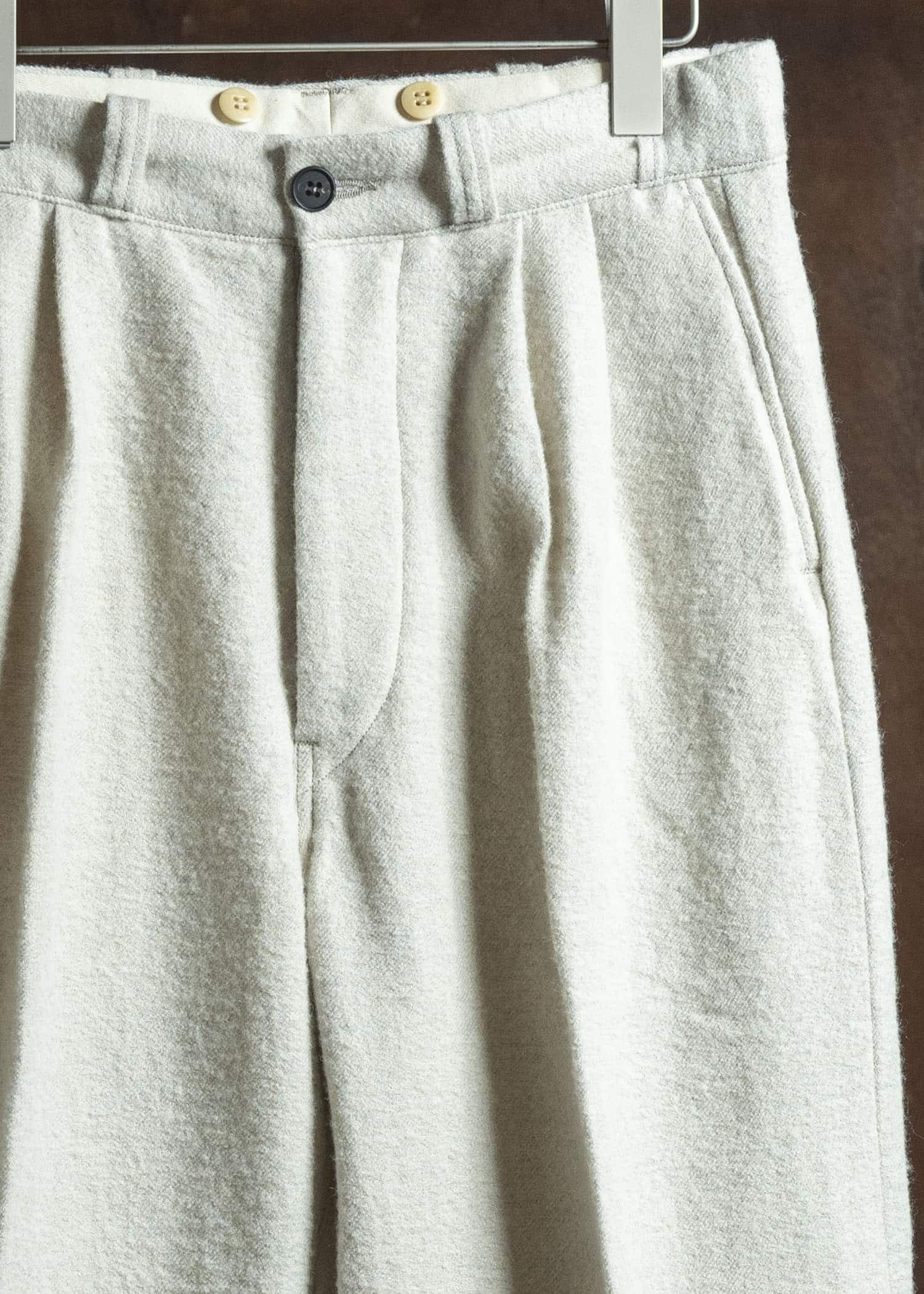 Taiga Takahashi Lot.201 Work Trousers IVORY