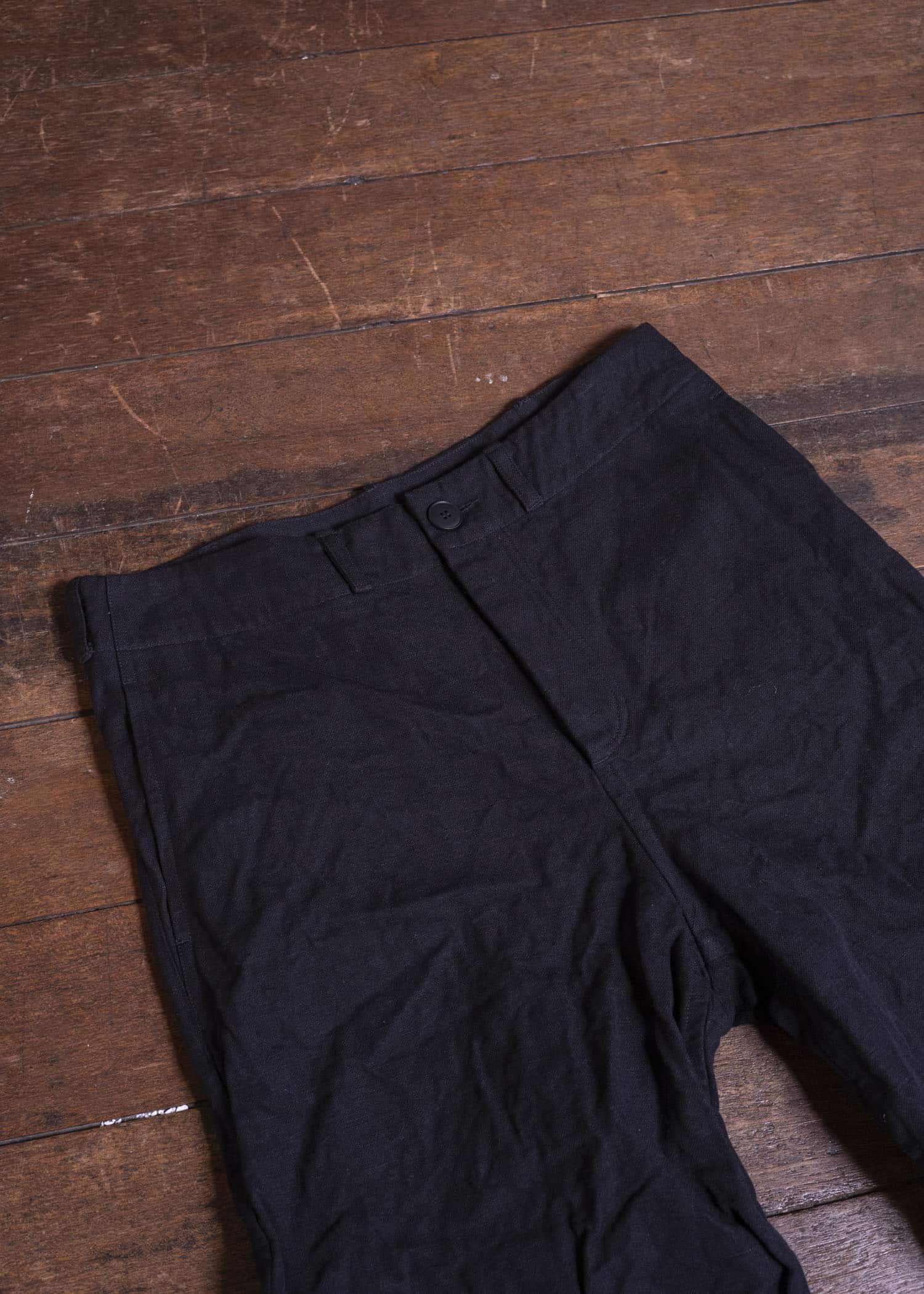 unkruid inmo pants black satin turc