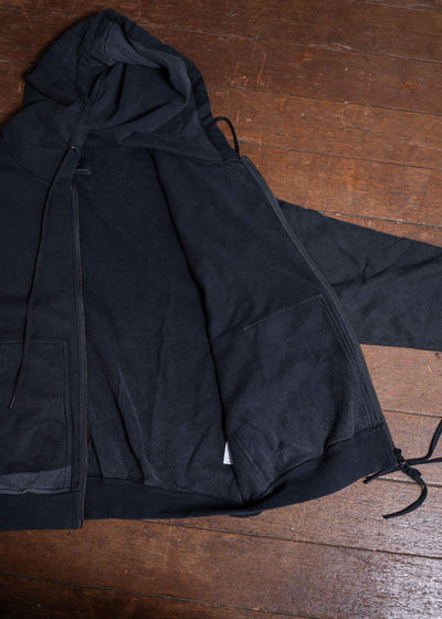 Professor.E Layer Waffle Zip Up Black 24FW-PE-JKT-09