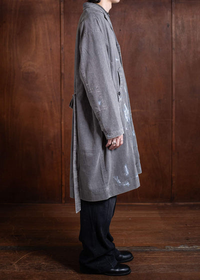 Professor.E Work Coat Gray 24FW-PE-LC-01