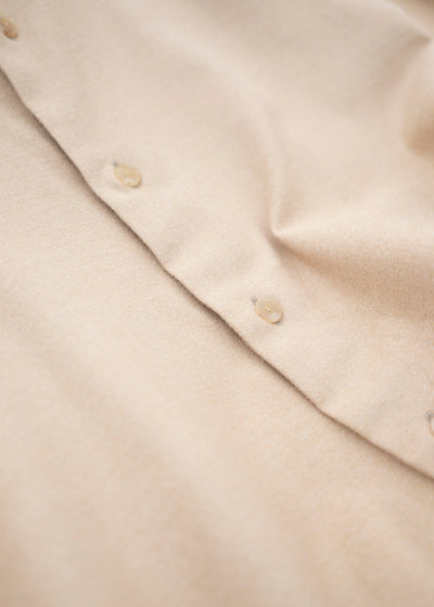 ZIIIN """"""""""""""""KAFKA"""""""""""""""" STAND COLLAR GATHER SHIRT /