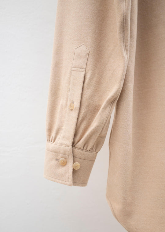 ZIIIN """"""""""""""""KAFKA"""""""""""""""" STAND COLLAR GATHER SHIRT /