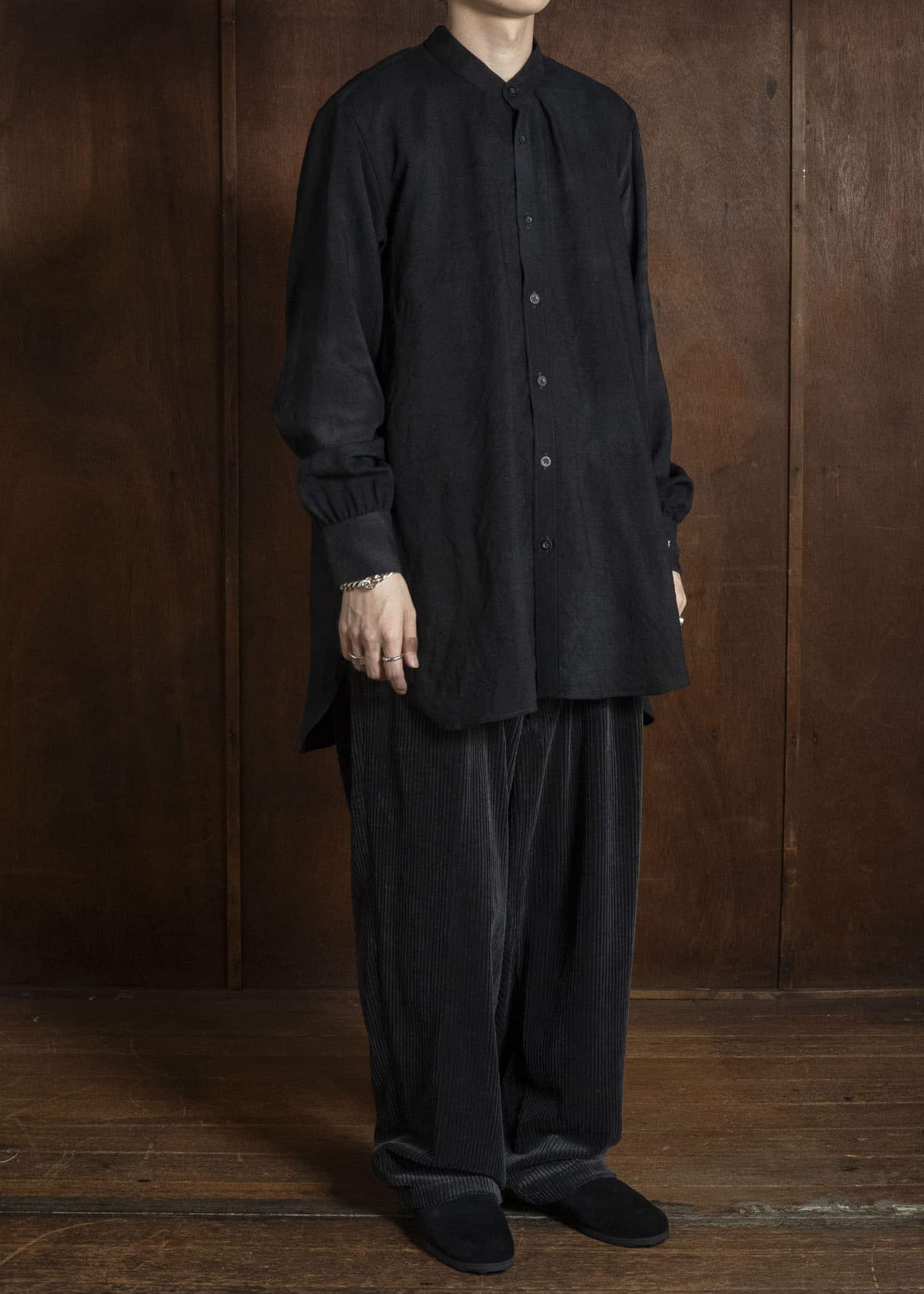 KLASICA 26F-TRS-D82 PACE -sw Wide and Tapered Silent Trousers Iron