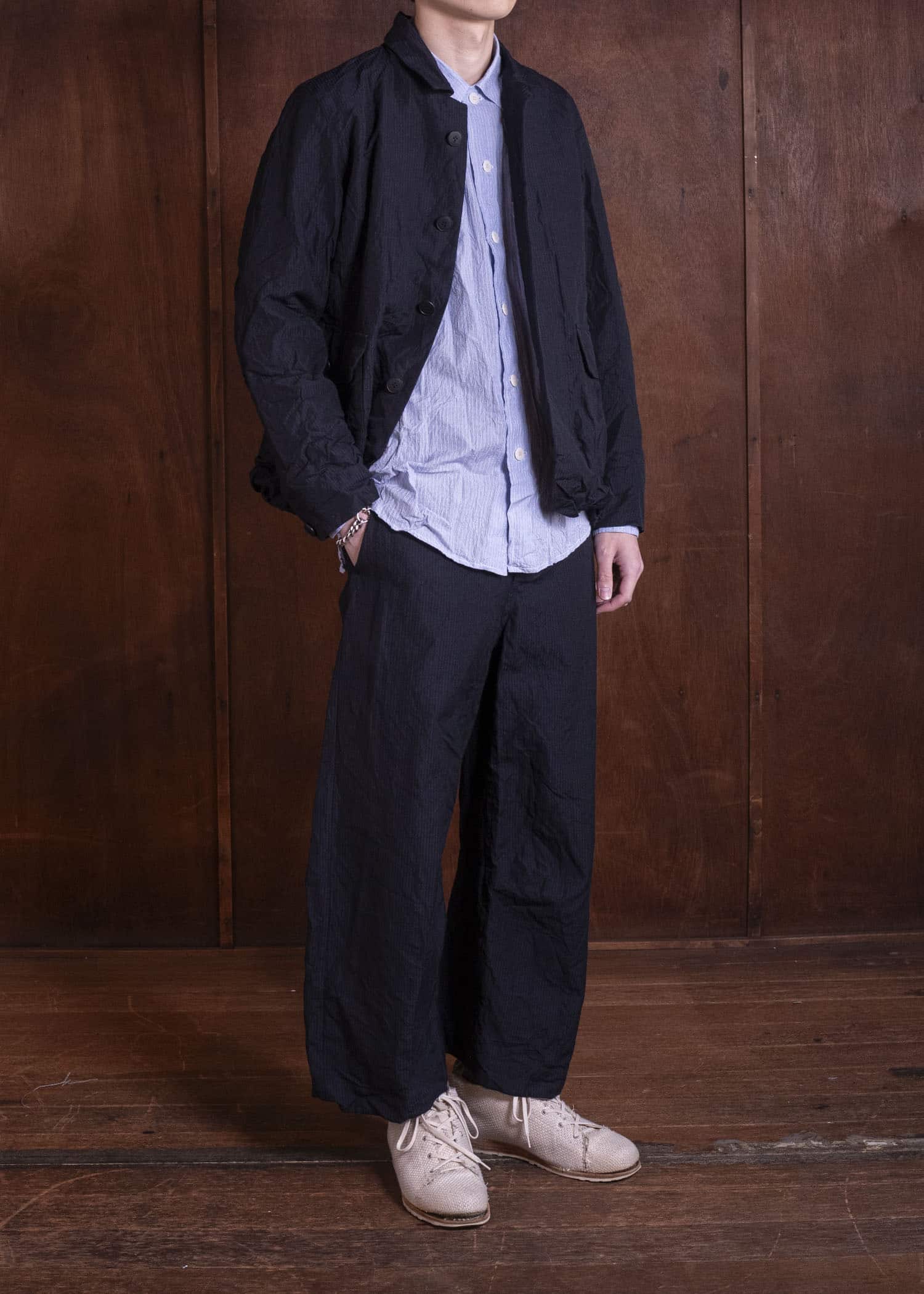 unkruid sunday best midnight fine herringbone