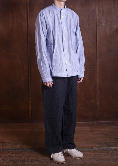 unkruid atelier shirt light blue fine cordlane