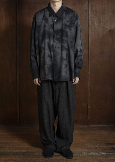 KLASICA 26F-SH53-E86 SH-053 -mu Plain Big Shirts Gray