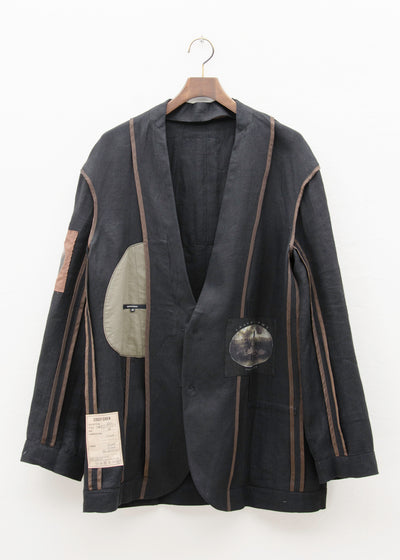 ZIGGY CHEN LOOSE FIT SINGLE BREASTED BLAZER