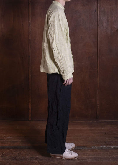 unkruid atelier shirt green garden shijira-ori