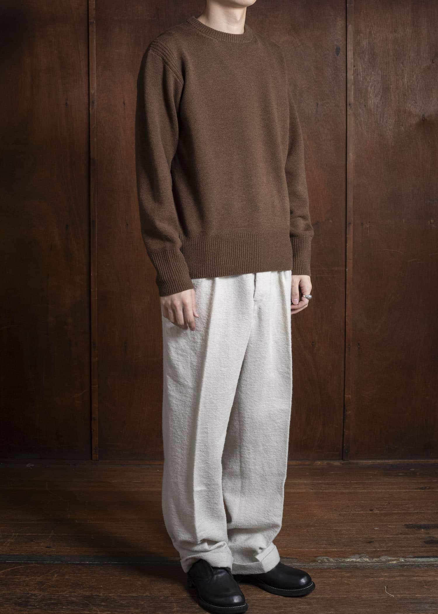 Taiga Takahashi Lot.507 Athletic Crewneck Sweater OAK