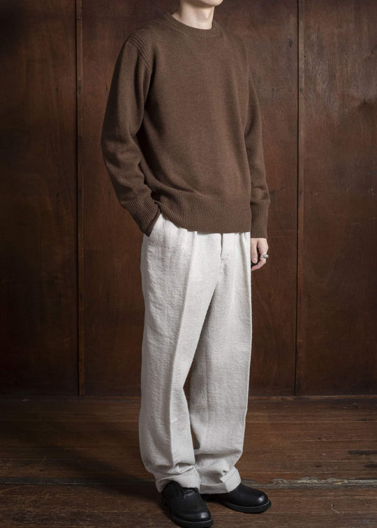 Taiga Takahashi Lot.507 Athletic Crewneck Sweater OAK