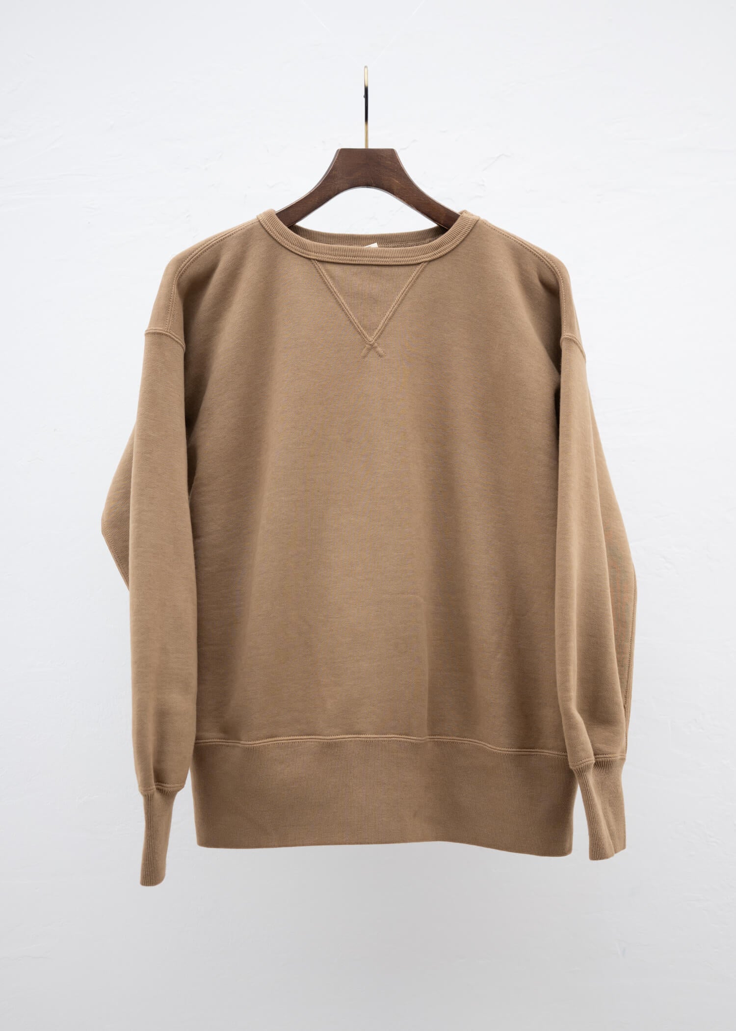 Taiga Takahashi LOT .603 SWEAT SHIRT CAMEL