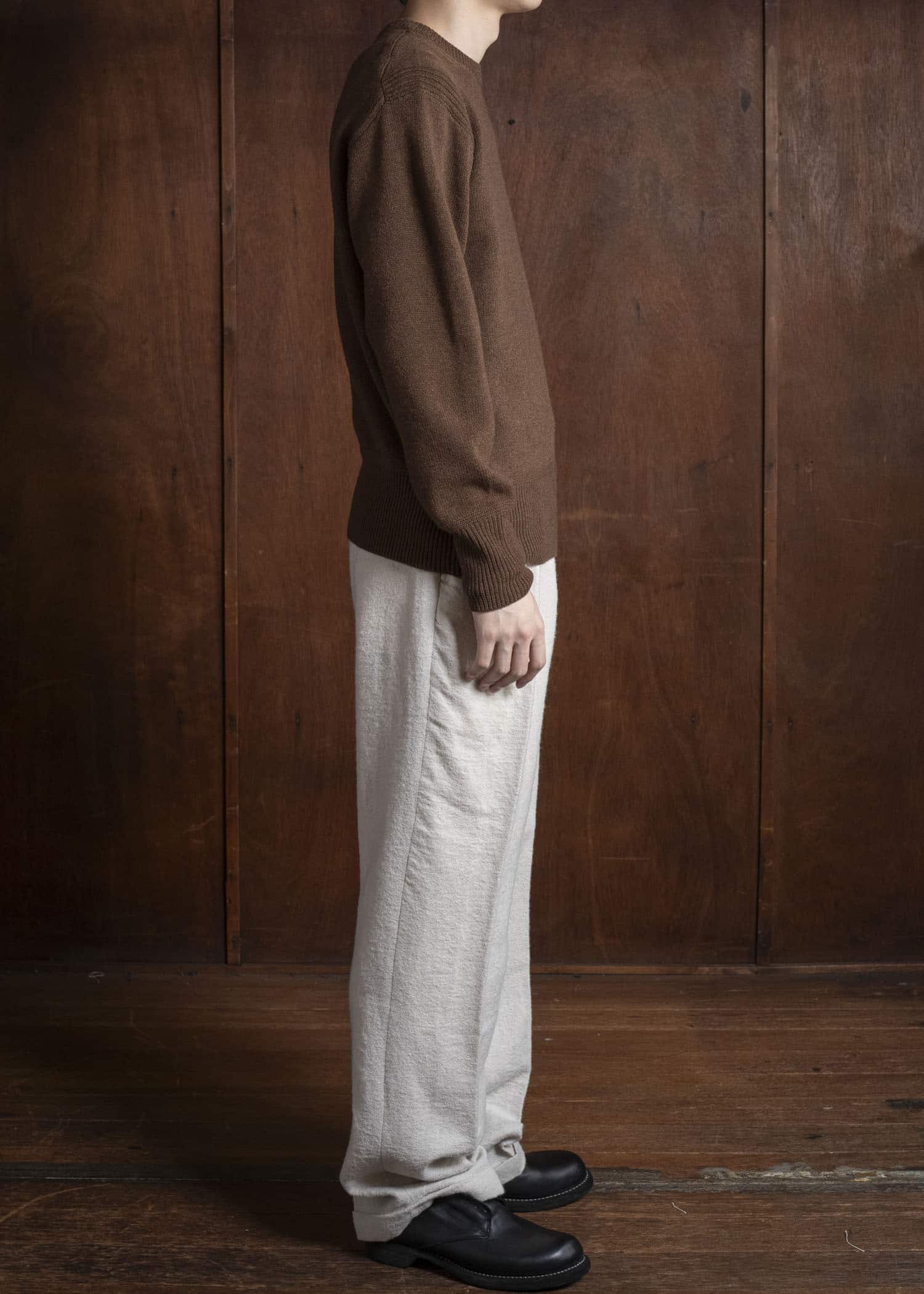 Taiga Takahashi Lot.507 Athletic Crewneck Sweater OAK