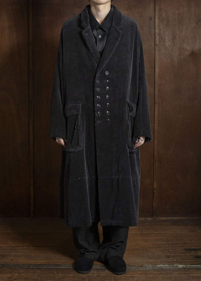 KLASICA 26F-WCT-D78 DOMA -cd Unconstructed Double Breastd Coat Iron