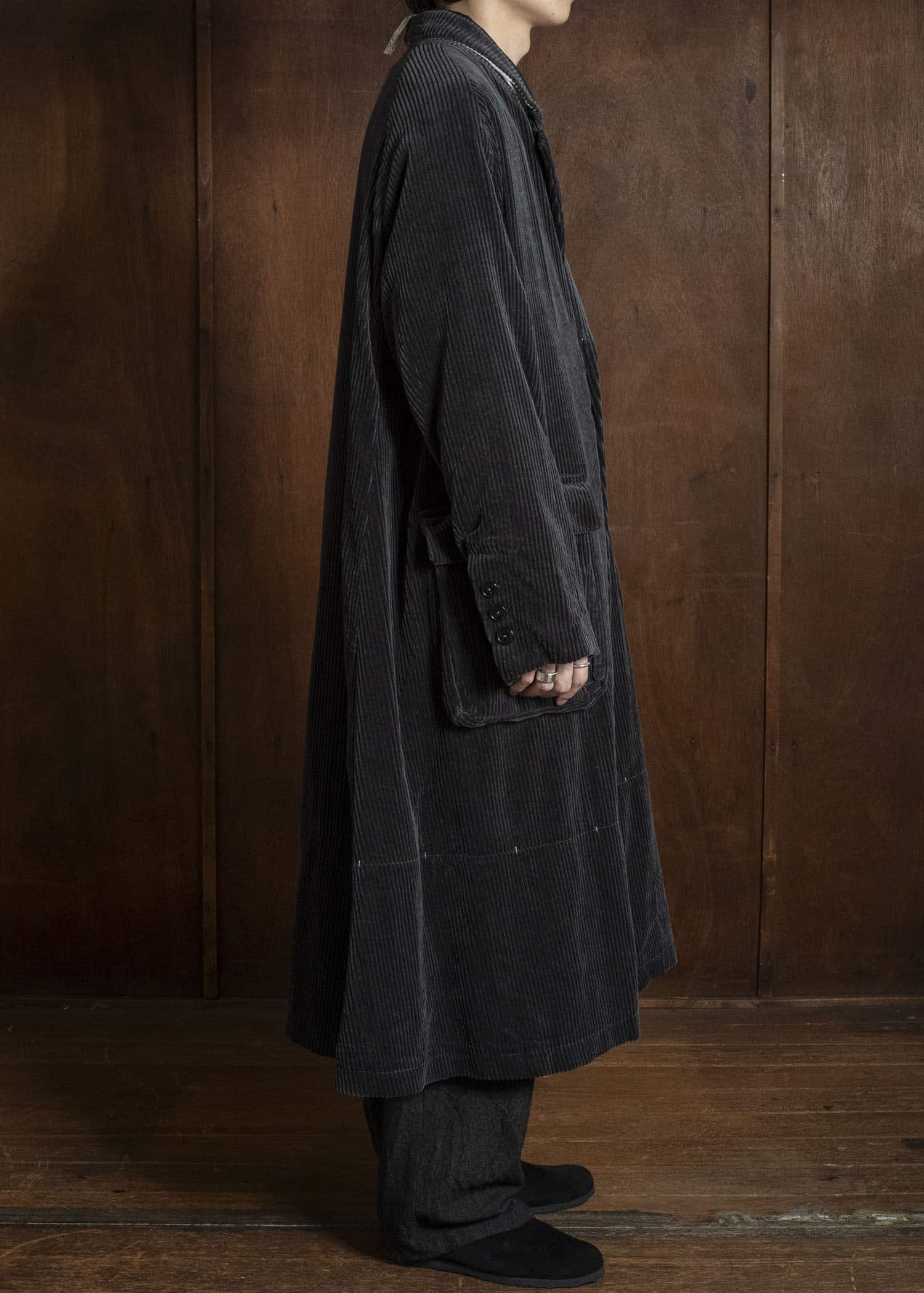 KLASICA 26F-WCT-D78 DOMA -cd Unconstructed Double Breastd Coat Iron