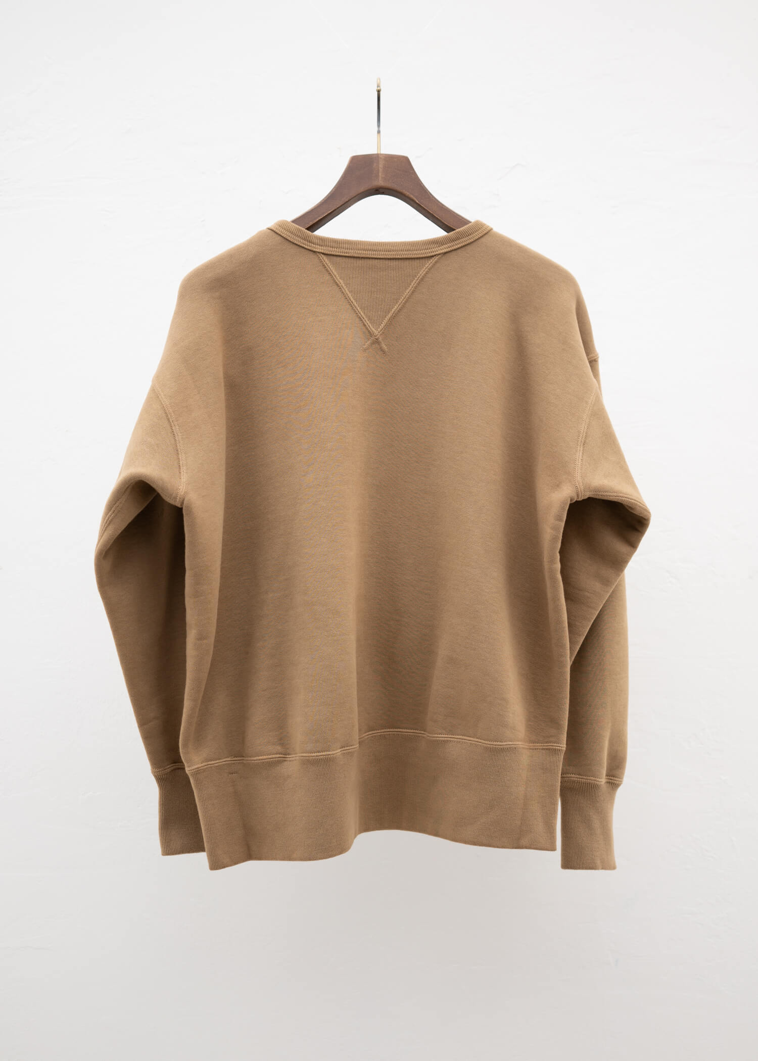 Taiga Takahashi LOT .603 SWEAT SHIRT CAMEL