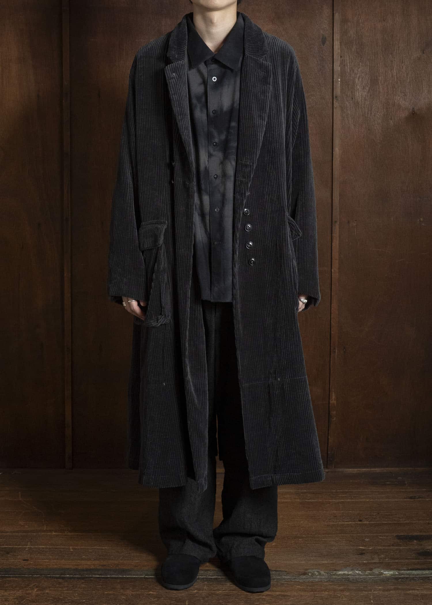 KLASICA 26F-WCT-D78 DOMA -cd Unconstructed Double Breastd Coat Iron