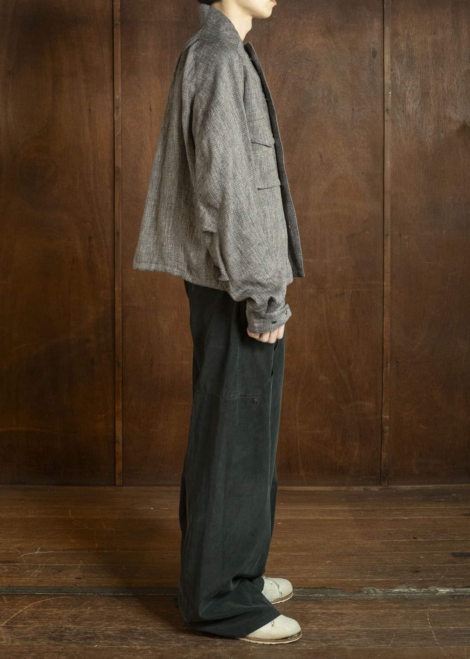 OPPOSE DUALITY OD1007JKT-26SS M-65 Short Linen Brown